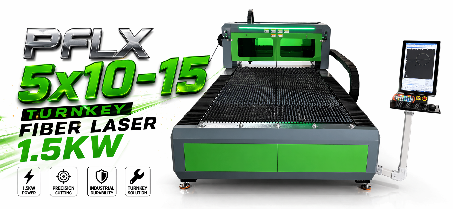 PFLX 5x10-15 Turnkey Fiber Laser