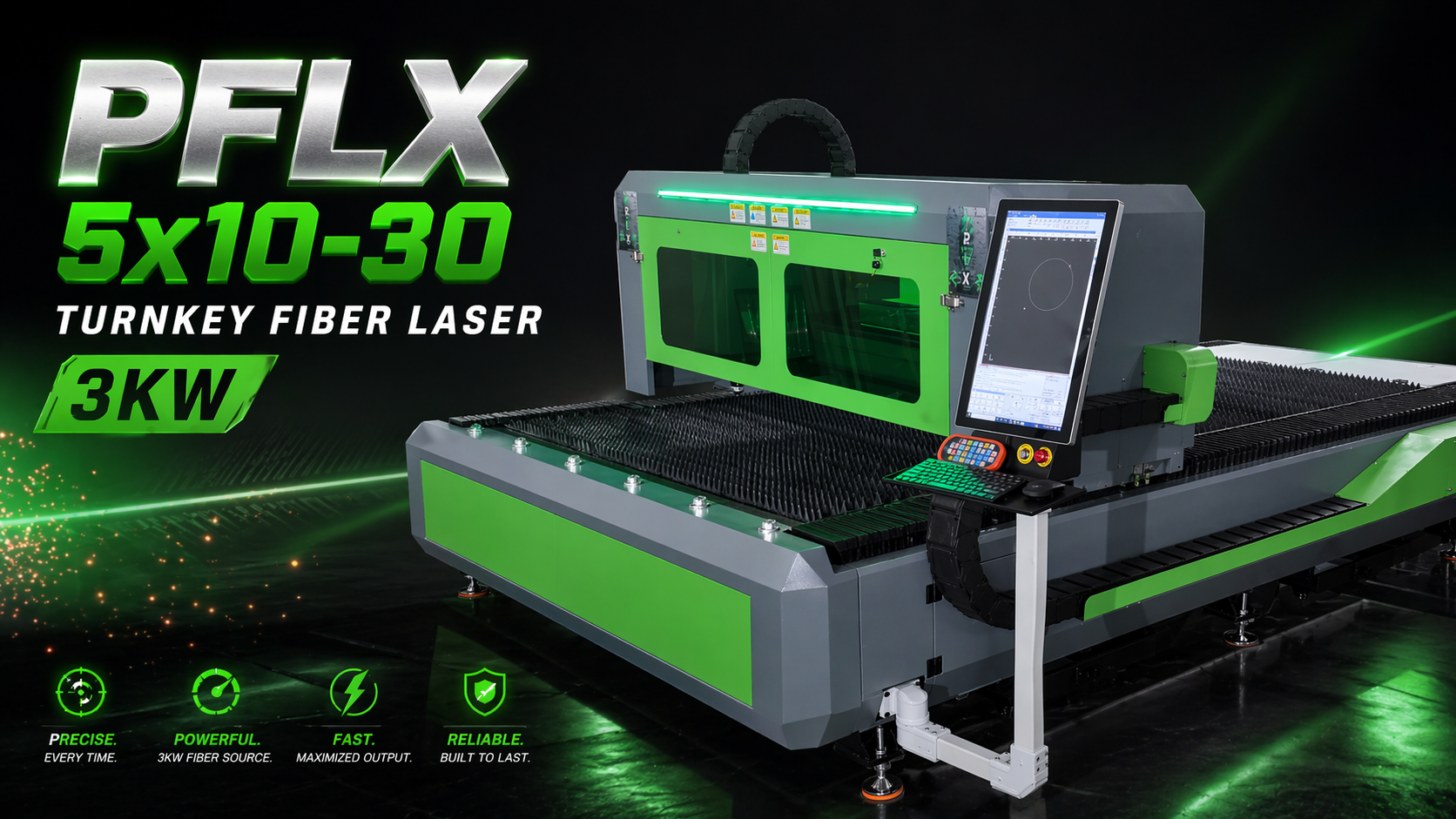PFLX 5x10-30 Turnkey Fiber Laser